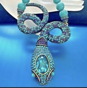 Heidi Daus Mystical Serpent Necklace